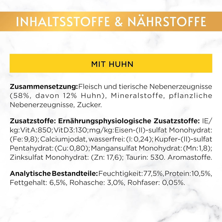 Gourmet Gold Fine Pâté Hrană umedă pentru pisici, cu pui, 12Pack (12 X 85G)