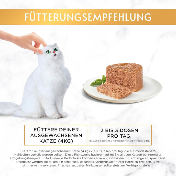 Gourmet Gold Fine Pâté Hrană umedă pentru pisici, cu pui, 12Pack (12 X 85G)