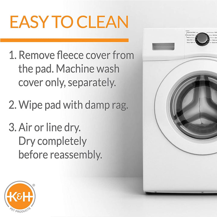 Husă de schimb Pet Products Lectro-Soft pentru pat încălzit pentru pisici, compatibilă cu paturile mici Lectro-Soft (pat încălzit vândut separat), lavabilă la mașină, husă moale din fleece, 45,7 x 35,6