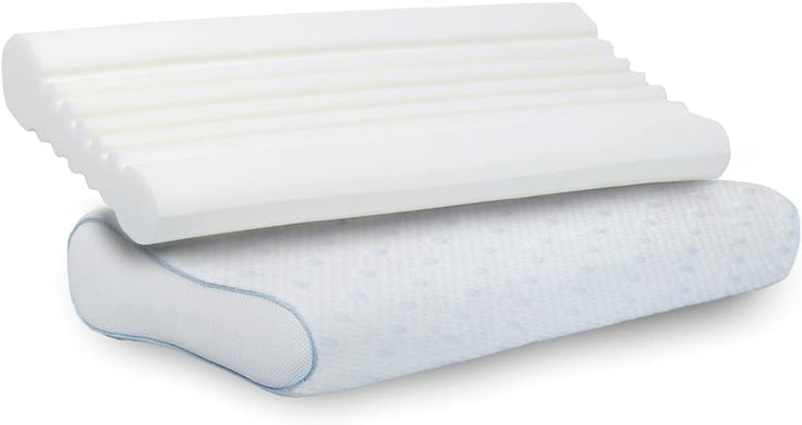 PARADIES Pernă pentru gât 40X80 Cm - Revita Ergonomic - IGR Certified, Pernă ergonomică pentru susținerea gâtului Înălțime: 10 Cm Perne ortopedice cervicale Naty Shop Paratex Ergonomic