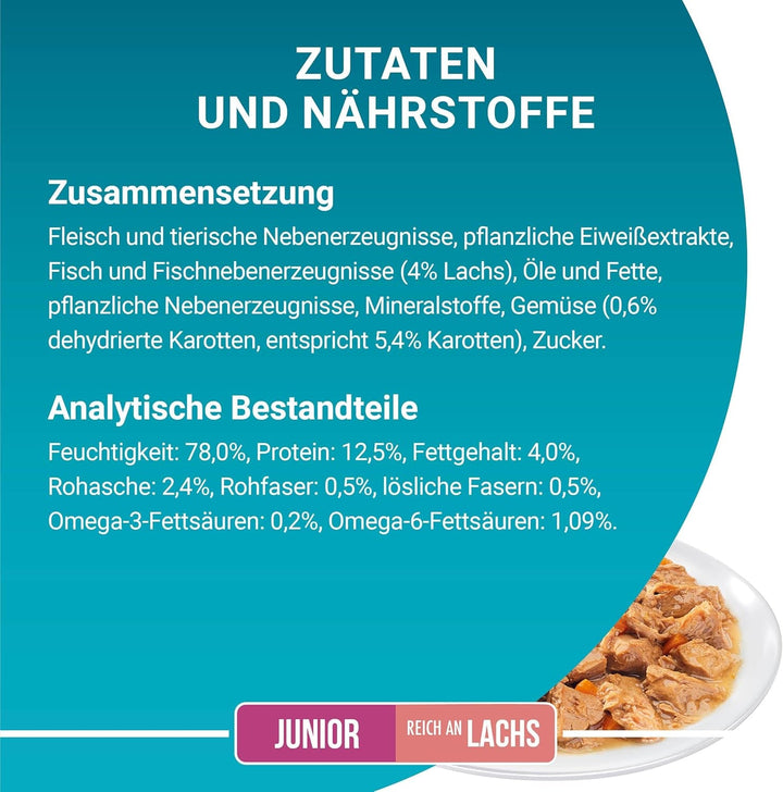 PURINA ONE Junior somon și morcovi