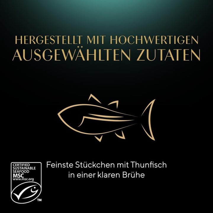 Sheba Multipack Soup - Hrană umedă pentru pisici într-o pungă porționată - Ton - 40 X 40G