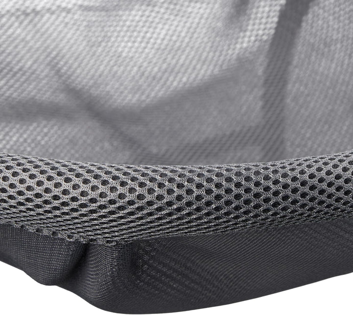 Hamac Relaxdays pentru pisici, scaun suspendat, înălțat, ÎxlxA: 25 x 44 x 42 cm, pat pentru pisici, gri închis/negru