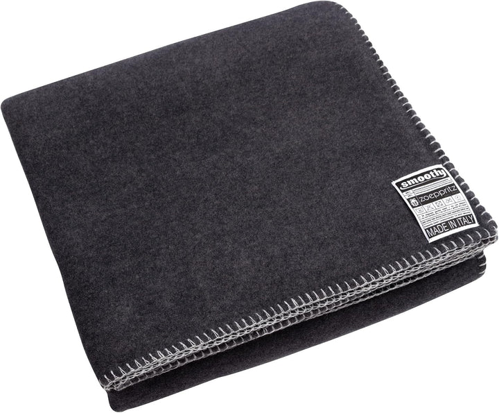 Zoeppritz din 1828 Pătură din fleece Smoothy - Pătură confortabilă pufoasă din fleece polar - Vegan - 140X190Cm - 010 Off-White, 010 Offwhite Paturi si Cuverturi Zoeppritz Since 1828 965 Gri închis 140X190Cm