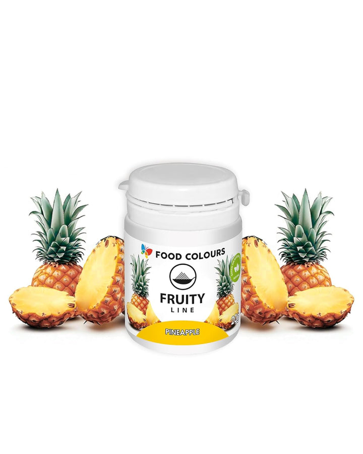 Coloranți alimentari pudră colorant natural Fruity Line BLUEBERRY 20G pudră colorantă naturală pentru creme glazură burete aluat sub formă de pudră colorant alimentar pentru băuturi jeleuri