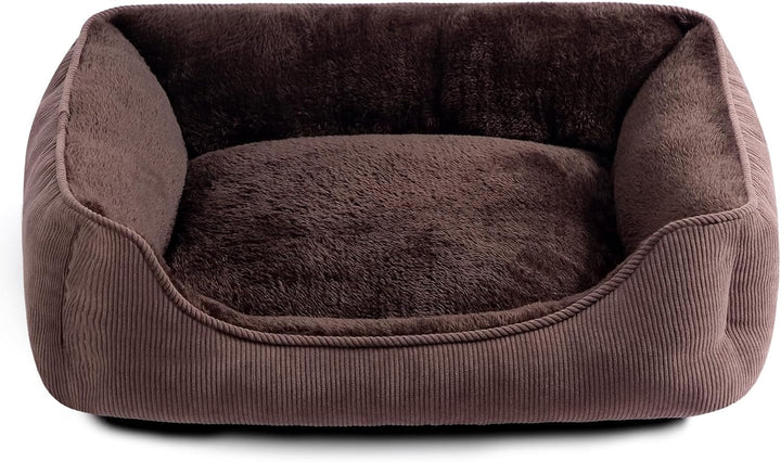 Pat pentru pisici, pat pentru câini mici, pat pentru animale de companie pentru pisici și căței, pat moale pentru animale de companie, pernă respirabilă pentru animale de companie, galben (55 * 45 * 15cm)