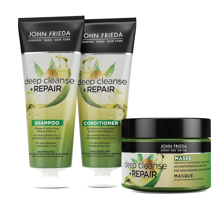 John Frieda, sampon reparator pentru par deteriorat Detox+Repair, 250 ml Duș și baie Naty Shop