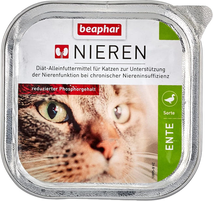 Beaphar dietă pentru rinichi +duck, 100g