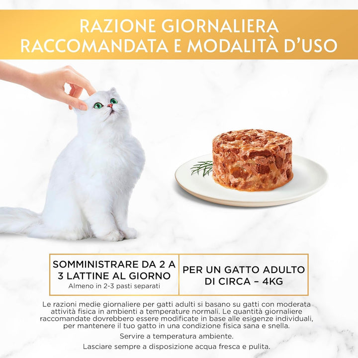 Purina Gold Heart Soft Moist Cat cu ton - 24 cutii la 85 G (24 X 85 G)