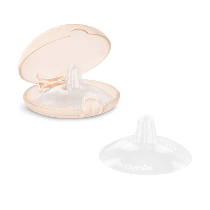 Suavinex Brustpolster Aus Silikon, Größe S, 2 Stück Accesorii Hrana si Alaptare Bebe Naty Shop