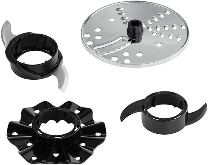 Robot de bucătărie Russell Hobbs [blender/tăietor de legume/mixer de masă/despicator/blender] Robot de bucătărie (frământare, amestecare și feliere), Matte Charcoal Bucatarie Naty Shop