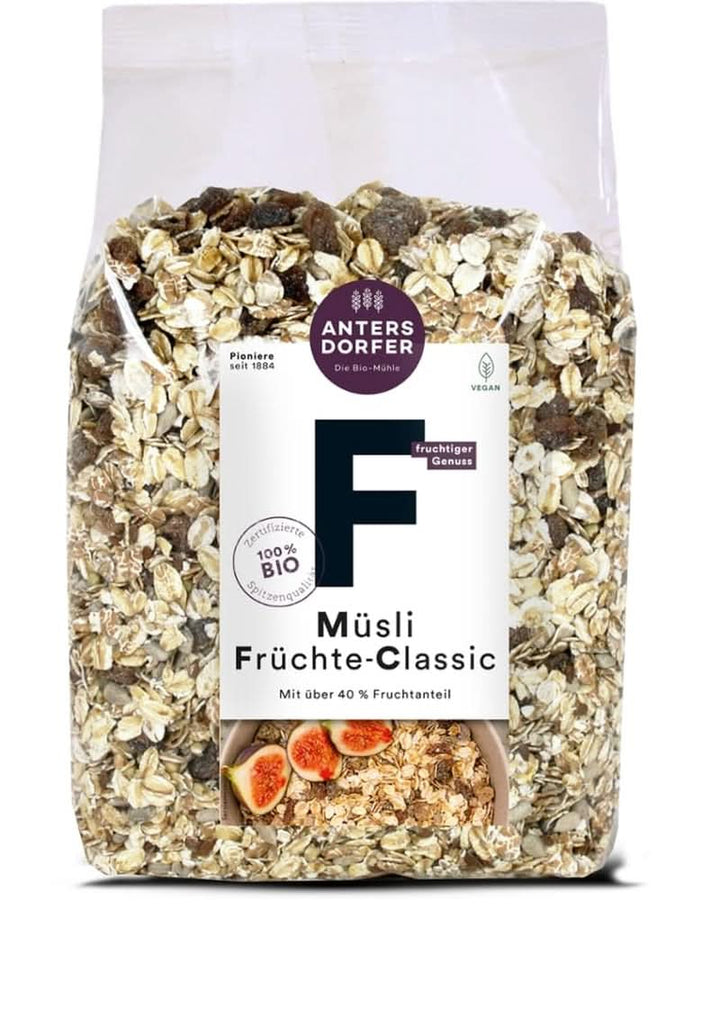Antersdorfer Muesli fructe clasic, 1 kg Cereale Naty Shop