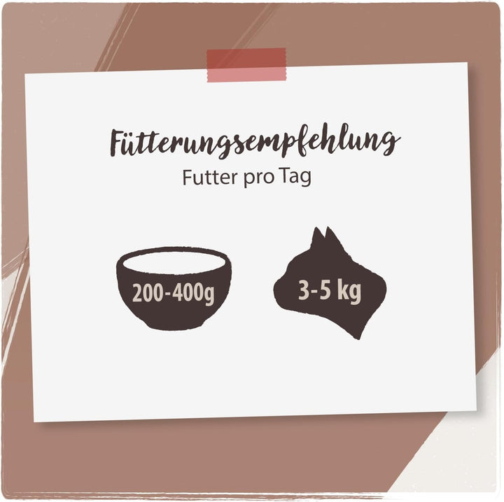 Venandi Animal - Hrană umedă premium pentru pisici - vițel ca monoproteină 6Pack (6 X 400 G), fără cereale, monoproteină