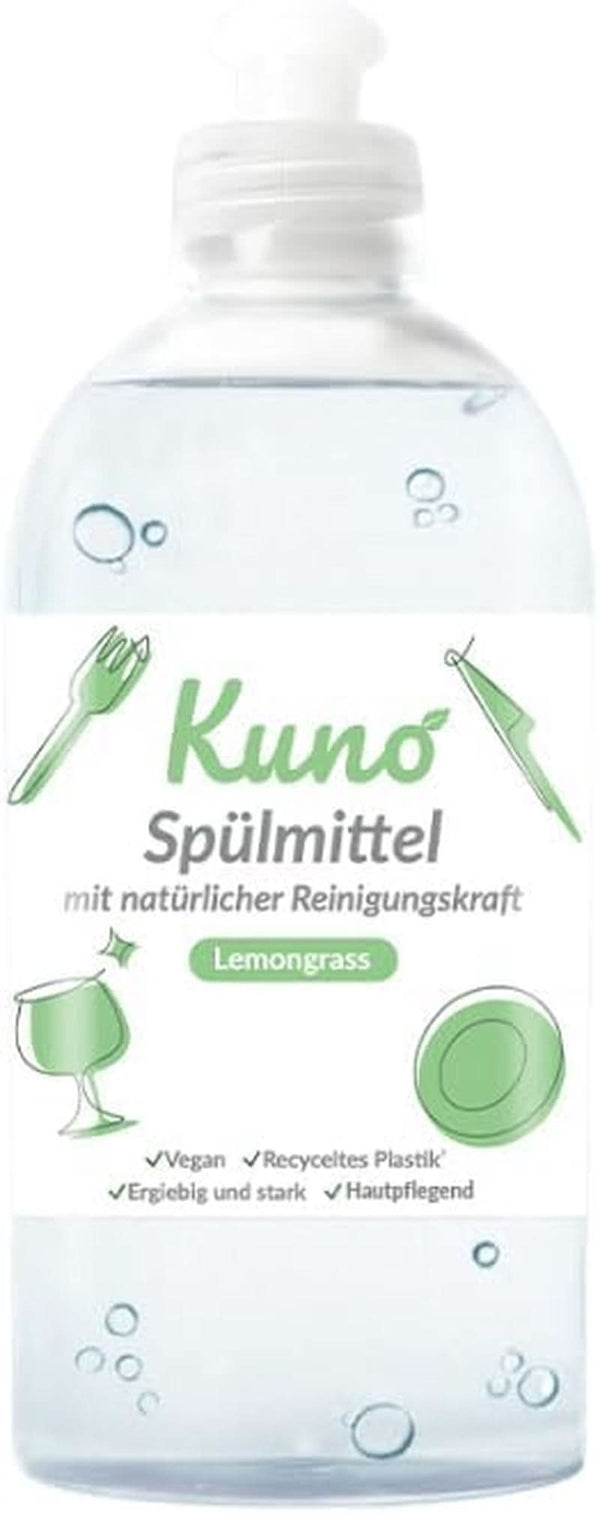 Kuno - Lichid de spălat vase manual, aroma si miros de lamaie, 500 ml Detergenti Bucatarie Naty Shop 1