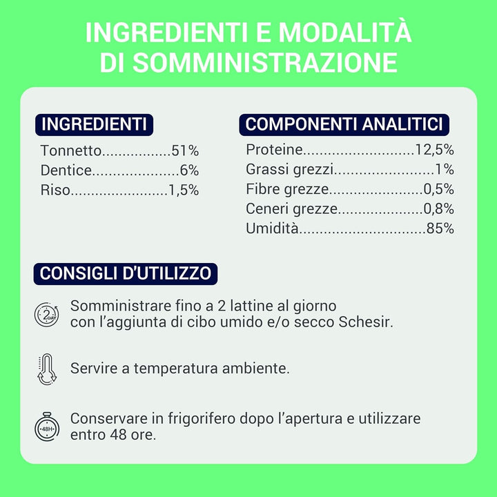 , File de ton cu dinte de jeleu, Hrană umedă complementară pentru pisici, Rețetă originală, 100% naturală, 12 cutii la 70 G