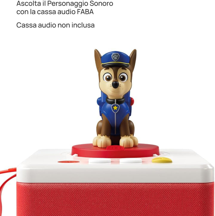 Figura sonoră - PAW Patrol Echipa de căței: Chase - povești și basme sonore, băieți și fete 2-4 ani, versiunea italiană Jucarii Bebe Naty Shop