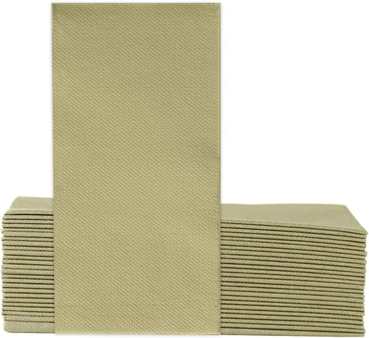 Soft Point 50 șervețele, pliere 1/8, de înaltă calitate, șervețel de unică folosință, 39X38 Cm, șampanie