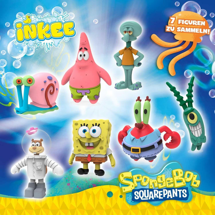 INKEE Spongebob, bomba de baie pentru copii cu surpriză, Spongebob Squarepants de colecționat, 80 grame Naty Shop