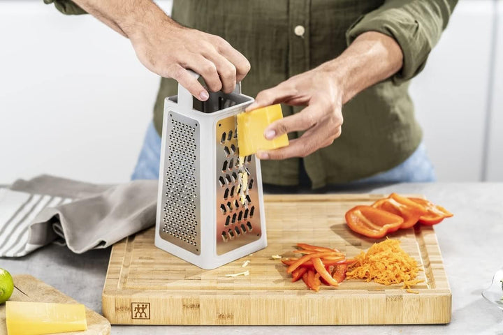 ZWILLING Z-Cut răzătoare pătrată, multifuncțională, lamă din oțel inoxidabil Peeler Naty Shop