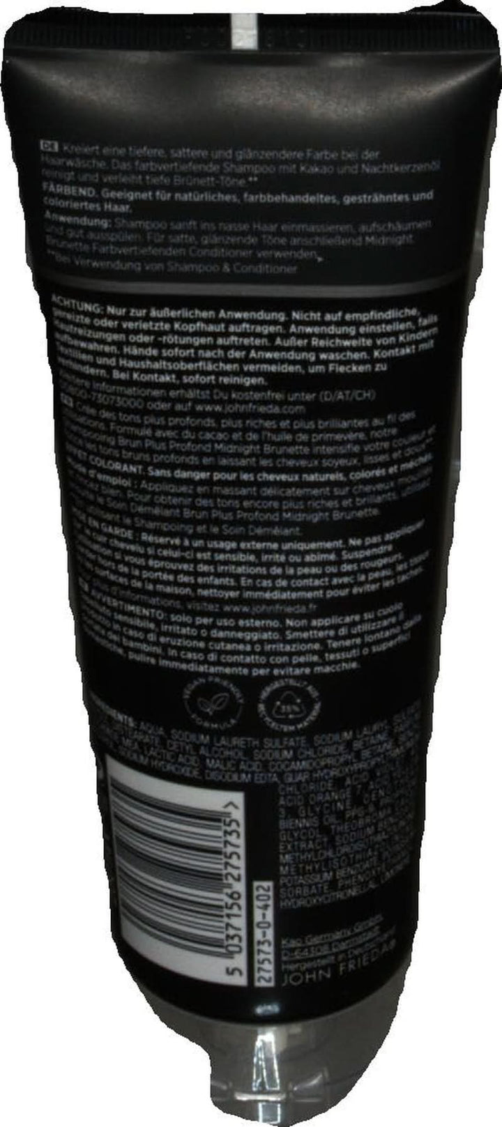 John Frieda - Midnight Brunette Shampoo, 250 ml Duș și baie Naty Shop