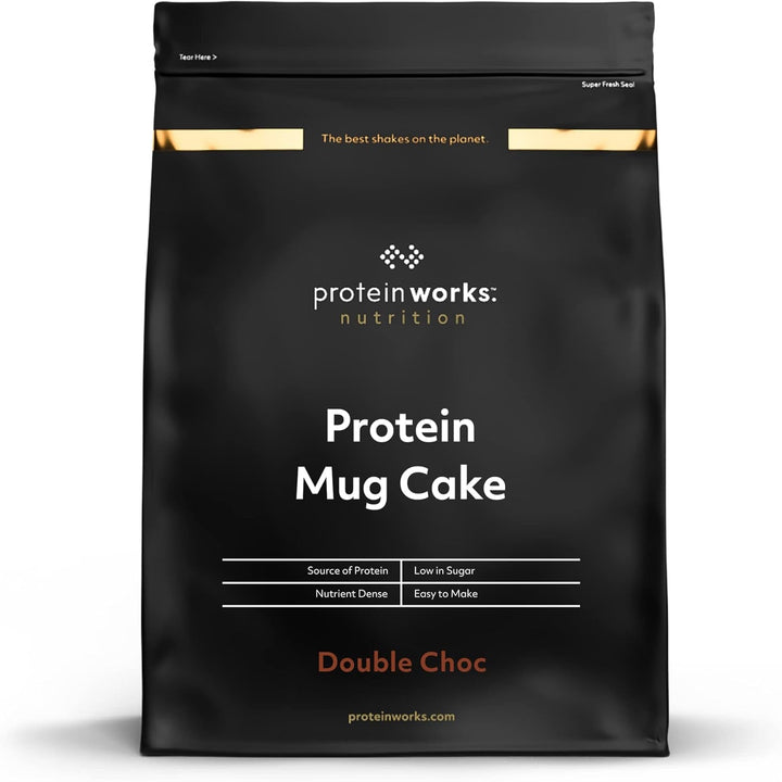 Protein Works Protein Tassenkuchen | Schokocreme | Dieser Köstliche Nachtisch Ist Sehr Protein- Und Ballaststoffreich| 500G Amestec pentru copt si gatit Naty Shop Schokocreme 500 G (1Er Pack)
