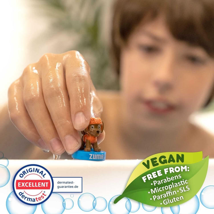 INKEE SURPRISE PAW PATROL, Bomba de baie pentru copii cu surpriză, aromă de gumă de cola, efect de spumă, 80 grame Duș și baie Naty Shop