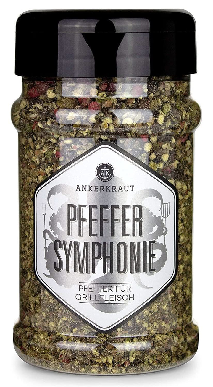 Ankerkraut Symphonie, amestec de piper pentru condimentarea cu aromă și gust, 140 grame Condimente Naty Shop Macinate 160 grame