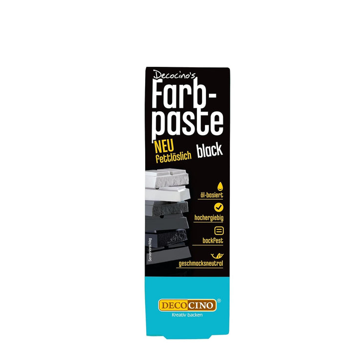 DECOCINO Pastă colorantă liposolubilă galbenă - 15 g - Colorant alimentar pe bază de ulei, ideal pentru colorarea ciocolatei, cremei de unt, fondantei sau aluatului de prăjituri