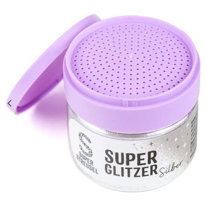 Super Streusel, Super Glitter Powder Gold, glitter pudra, auriu, 10 grame Glitter Naty Shop