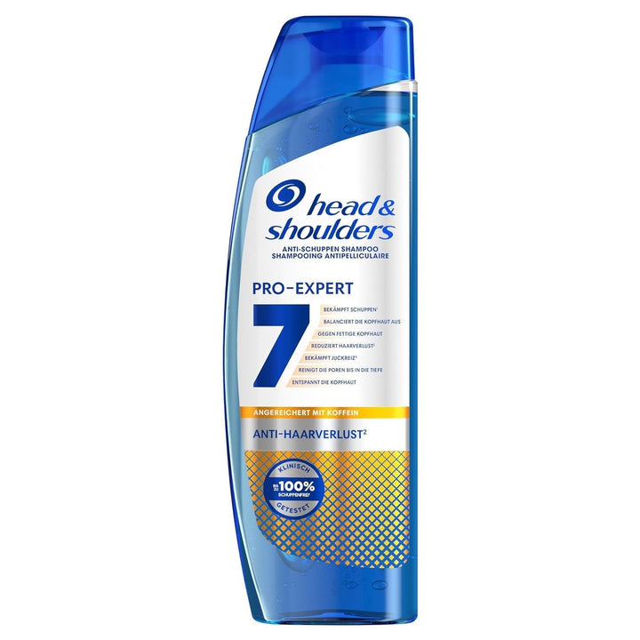 Head & Shoulders PRO-EXPERT 7 Șampon anti-mătreață îmbogățit cu cafeină Duș și baie Head & Shoulders 250 ml 250 ml