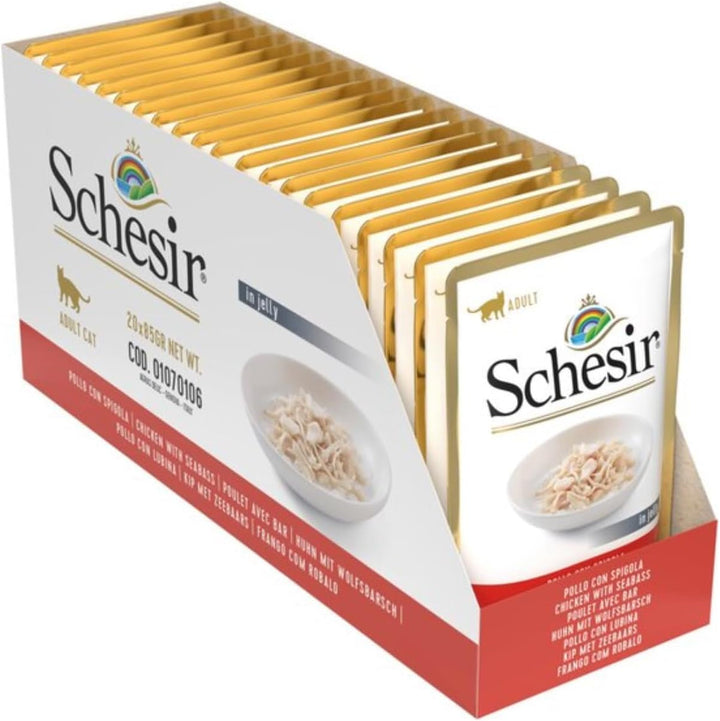 Cat Sauce fâșii de pui cu orez, hrană umedă pentru pisici în sos, 20 pungi X 85 G