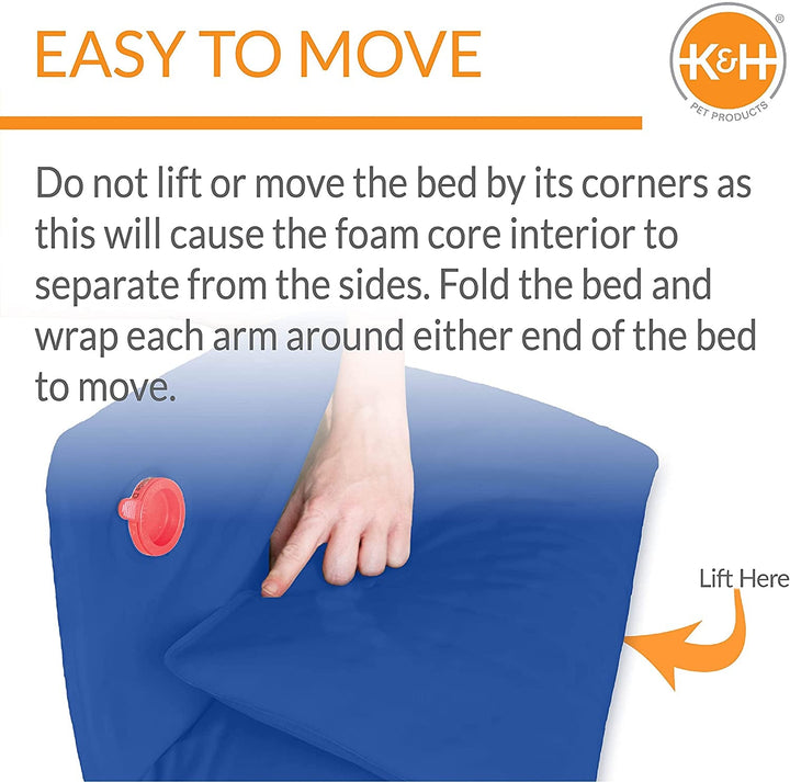 771790 Pat răcoritor pentru câini și pisici - Albastru - Mare, L, Albastru