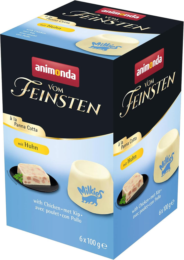 Animonda Vom Feinsten Adult Sauce Variety (32 X 100 G), hrană umedă pentru pisici adulte, hrană pentru pisici fără cereale și zahăr, bucăți fragede într-un sos delicios