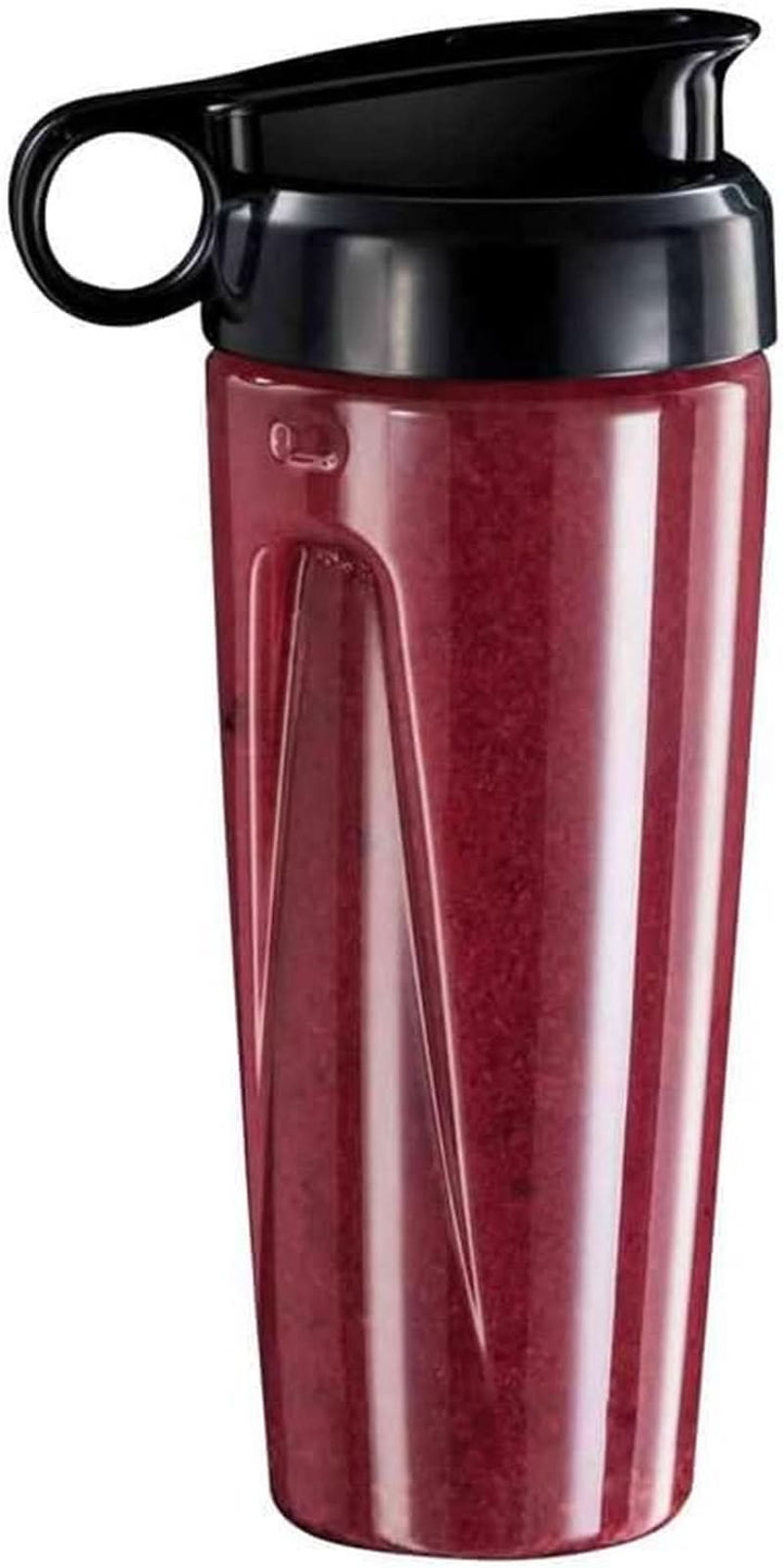 Russell Hobbs Standmixer 2-In-1 [1,5L Glasbehälter Mixer & 0,6L Mini Smoothie Maker -To-Go-Trinkflasche Inkl. Deckel] Spülmaschinenfest, Impuls-/Ice-Crush Funktion, Becher BPA Frei, Edelstahl 23821-56 Bucatarie Naty Shop To-Go Trinkflasche