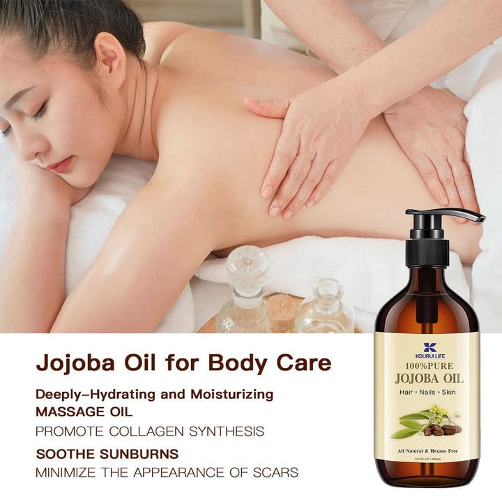 Ulei de jojoba organic 1 litru, 100% pur Cosmetice si Infrumusetare Naty Shop