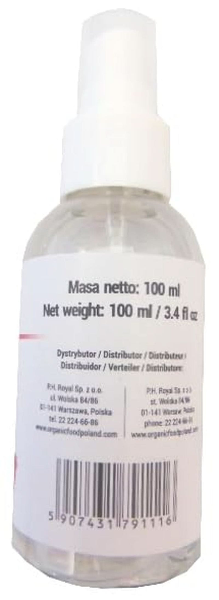 BIO Apă de trandafiri pentru gătit și coacere, 100 ml Arome Naty Shop