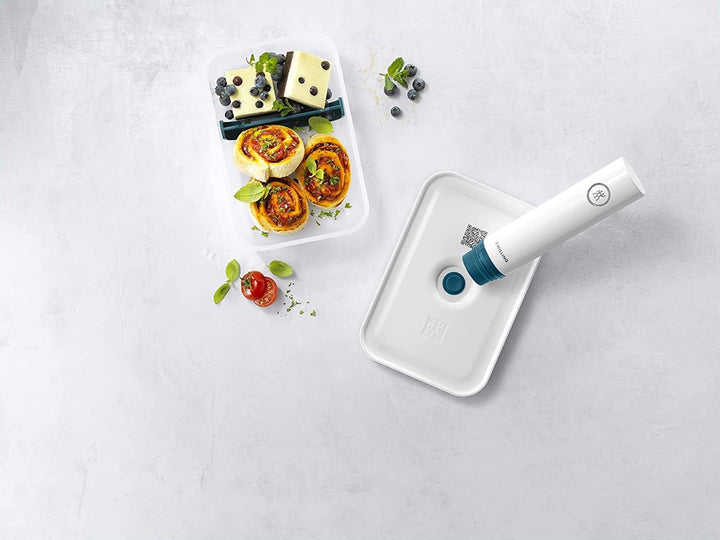 Zwilling Fresh & Save set de cutii de prânz cu vid / depozitare în frigider, 3 buc, plastic, semi-transparent, La Mer Cutii depozitare alimente Naty Shop