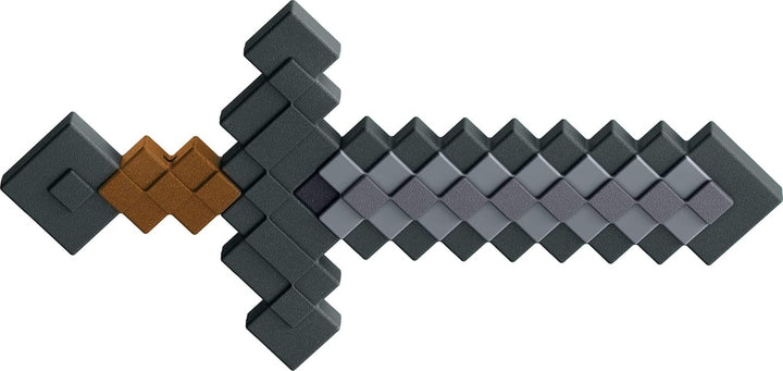 Colecția de accesorii pentru jucării Mattel Minecraft Battle în design pixelat pentru jocuri de rol (stiluri diferite), JCV19, [Multicolor] Action figures Naty Shop