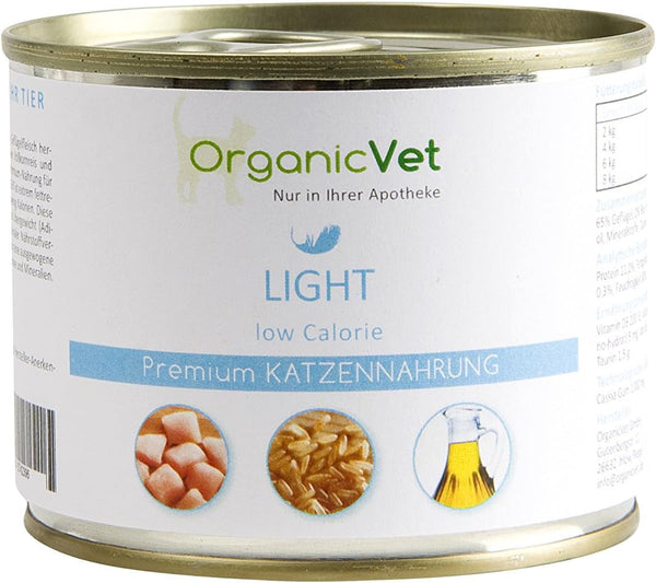 Hrană umedă pentru pisici Veterinary Light, pachet de 6 (6 X 200 g)