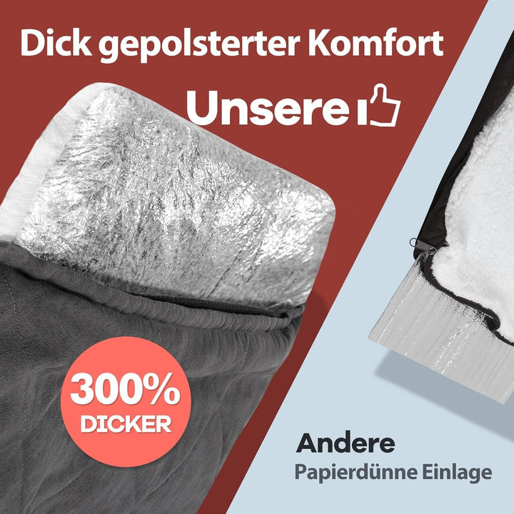 Pătură autoîncălzitoare Mora Pets pentru pisici, Pătură încălzitoare pentru pisici, Pătură ultra-călduroasă autoîncălzitoare pentru pisici fără electricitate, Covoraș încălzitor lavabil, Gros și moale, Dimensiune: 61 x 46 cm