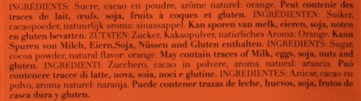 Ciocolată de băut cu aromă de portocale Café Tasse 20 pliculețe, 1 pachet (1 X 400 G) Cacao si Ciocolata Calda Naty Shop