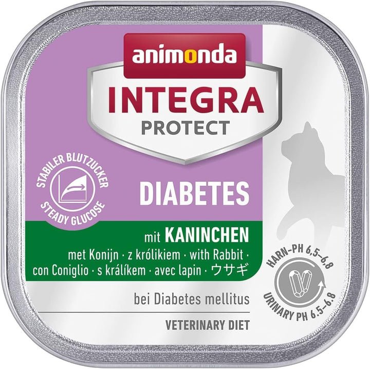 Animonda INTEGRA PROTECT Hrană umedă pentru pisici Sensitive Pure Pork (16 X 100G), recomandată de veterinari pentru alergii alimentare, hrană dietetică dezvoltată de veterinari pentru pisici adulte