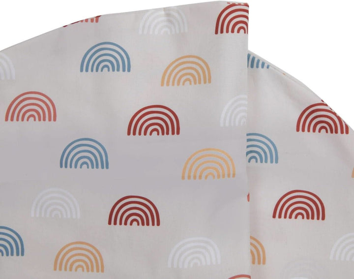 Boppy Original Support Suport pentru alăptare Rainbow pentru bebeluși, formă ergonomică cu căptușeală, confort pentru mamă și copil Accesorii Hrana si Alaptare Bebe Naty Shop