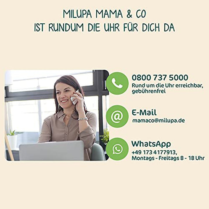 Milupa Milk Porridge Butter Biscuit - Terci pentru copii fără ulei de palmier Mama si Copilul Naty Shop