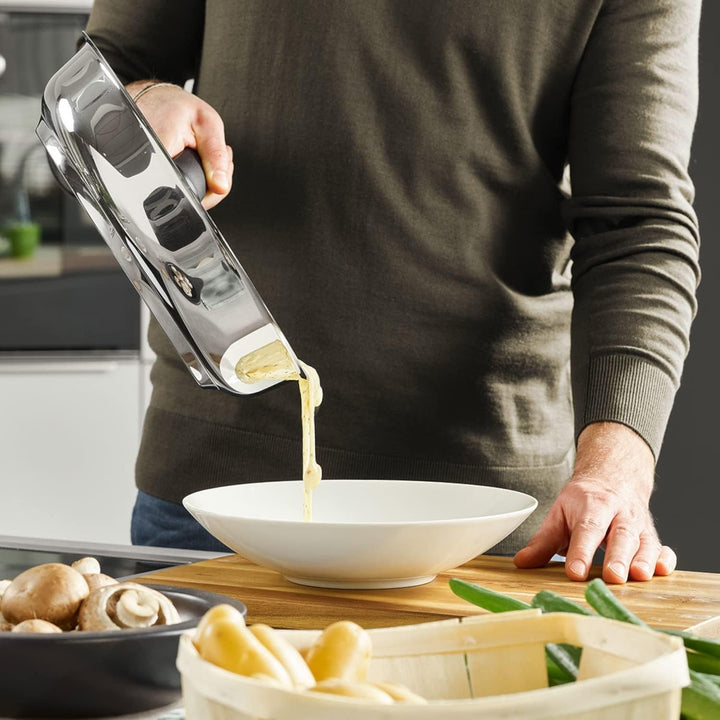 Fissler Adamant Premium, tigaie din oțel inoxidabil, neaderentă, rezistentă la zgârieturi - Inducție Oale si Tigai Naty Shop