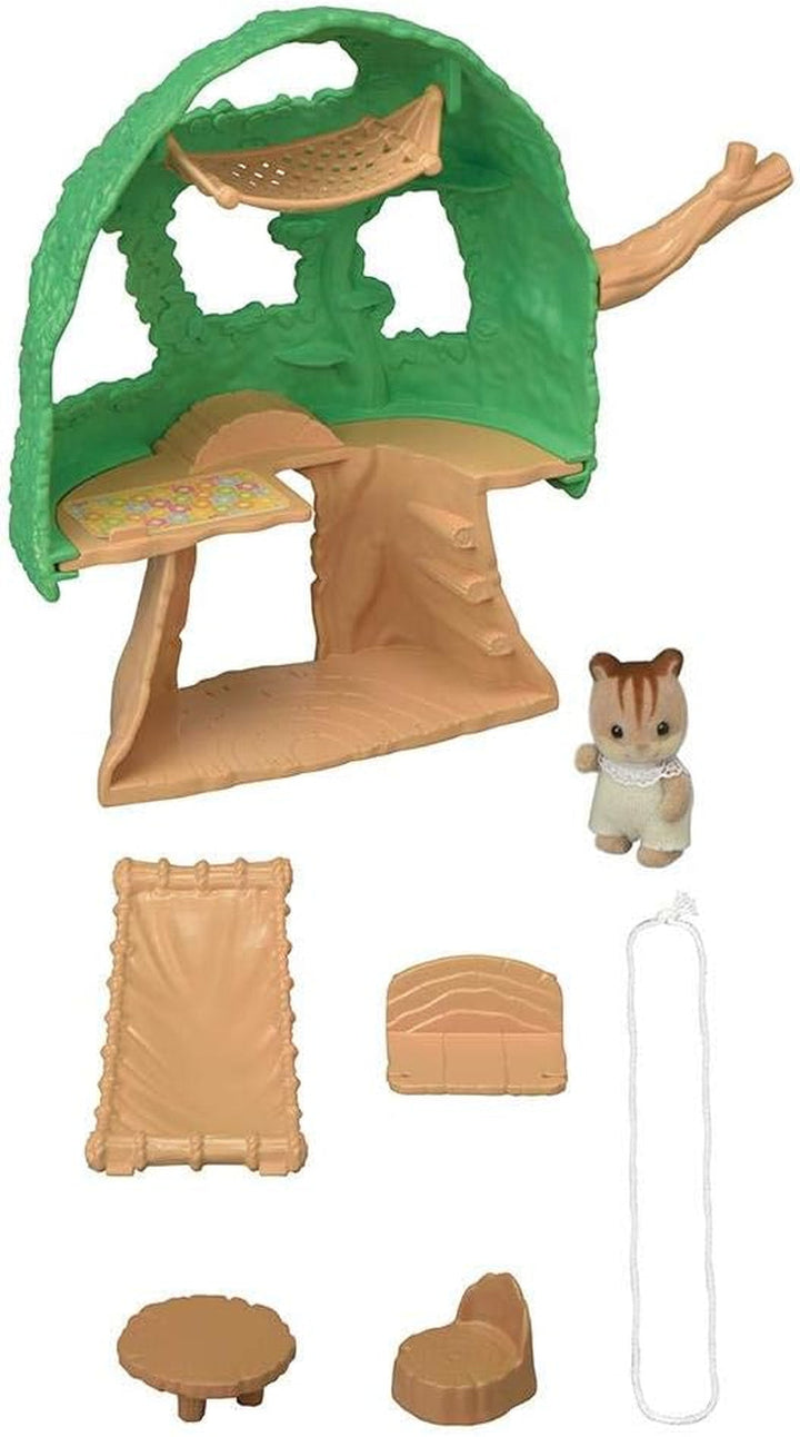 Sylvanian Families 5318 Baby Adventure Tree House - Casa de păpuși Playset Casute de papusi Naty Shop