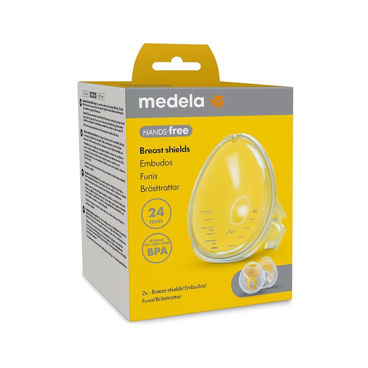 Protecții pentru sân Medela Hands-Free, accesorii pentru pompa de sân Accesorii Hrana si Alaptare Bebe Naty Shop 24 Mm