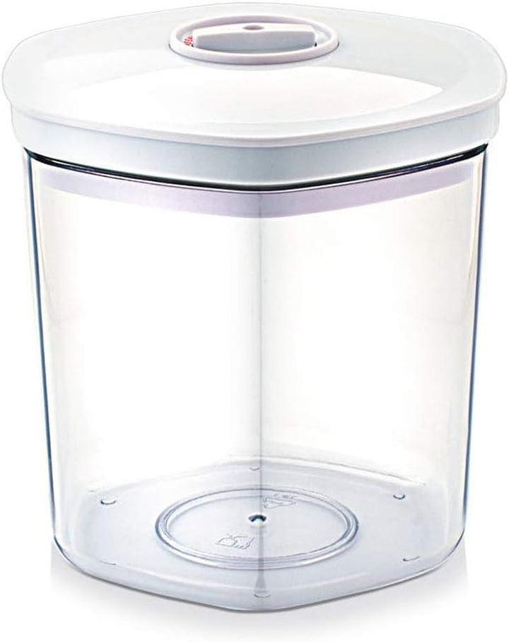 Caso VacuBoxx E-Set - 4 recipiente pătrate de vid extrem de stabile și set de recipiente de vid, recipiente rezistente la rupere și la spălarea vaselor, 3 recipiente de vid pentru alimente sensibile la presiune și lichide Cutii depozitare alimente Naty Shop