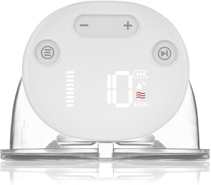 Pompă electrică simplă pentru lapte matern LIONELO Fidi Free 180 ml, pompă portabilă cu 2 faze, economie de energie 9 nivele, 3 dimensiuni de pâlnii din silicon Timer Accesorii Hrana si Alaptare Bebe Naty Shop