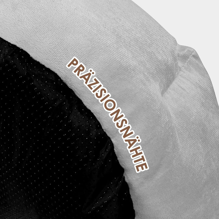 Pat pentru pisici Zvonema, pat pentru câini mici, coș lavabil și calmant pentru pisici, pat moale antiderapant pentru animale de companie, pernă rotundă pentru pisici, pat cald și pufos pentru pisici, loc de dormit pentru pisici, gri